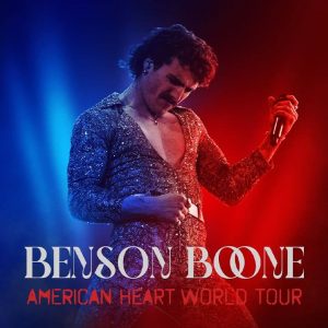 Bus to Benson Boone performing at the 3 Arena Dublin on 24th October 2025.